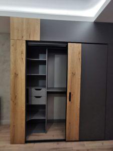 Встроенный шкаф Аристо в современном стиле