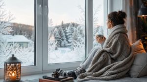 установка окон зимой