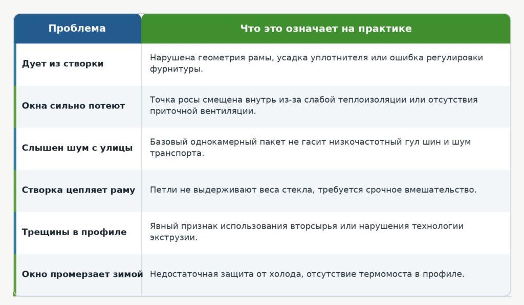 В каких случаях замена окон в новостройке становится неизбежной